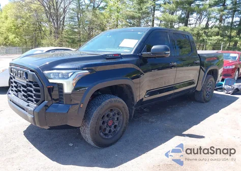 2023 Toyota Tundra Hybrid Trd Pro из США, поврежденный, VIN 5TFPC5DB4PX020316